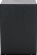 SAFAVIEH Home Collection Aeon Black C-Shape End Table