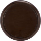 SAFAVIEH Home Collection - Anatoly Brown Accent Table, Sculptural Round Side Table, Bold Contemporary Design (ACC6615A)