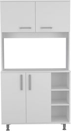 Pantry Cabinet Delaware, Kitchen, White