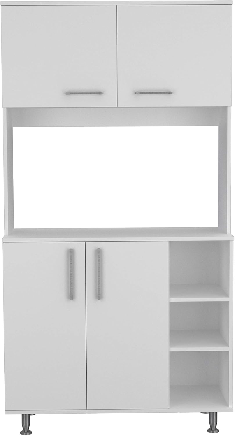 Pantry Cabinet Delaware, Kitchen, White