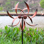 Wind Spinner Outdoor Metal Wind Sculptures 360 Degrees Wind Spinners for Yard and Garden