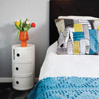 Kartell 4966/03 Componibili Drawers by Anna Castelli Ferrieri, Pack of 1, Opaque White
