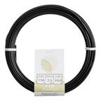 Wazakura 150 gr Black Anodized Aluminum Bonsai Training Wire Made in Japan (2.5 mm, Black)