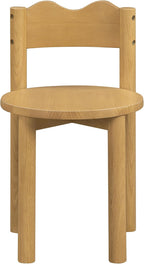 babyletto Ripple Play Table and Chairs Set in Natural Oak | GREENGUARD Gold Certified Wooden Kids Play Table & Chairs Set - Recommended For Ages 5-8, Ideal For Art & Play