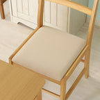Fuji Boeki 93004 Dining Chair, Natural, Natural Wood, Malt