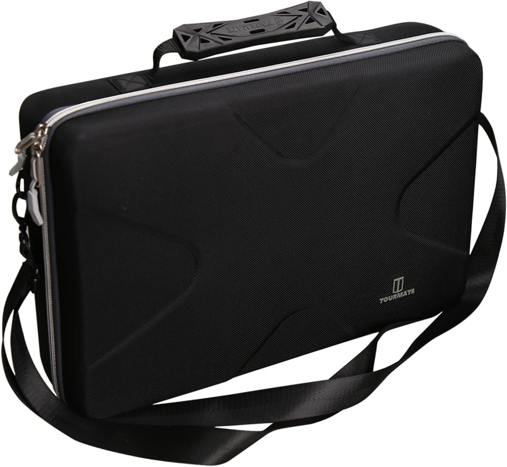 Tourmate Hard Storage Case for BOIFUN/YOTON/POFOTO/PJGCWB/WONNIE 17.5" Portable DVD Player，14'' 15.5" 15.7" 16.9" With Fixed Spring Rope EVA Box (Only Case)(Only BOX)