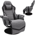 RESPAWN 900 Gaming Recliner Chair with Footrest, Cup Holder and Swivel | Ergonomic gaming recliner with footrest, cup holder, lumbar support, 135° recline & 360° swivel for console gaming