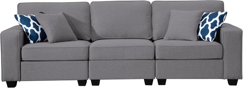Legend Vansen Modular Sectional Sofa L Shaped Couch with Ottoman Modern Reversible Corner Sectional Couch for Living Room