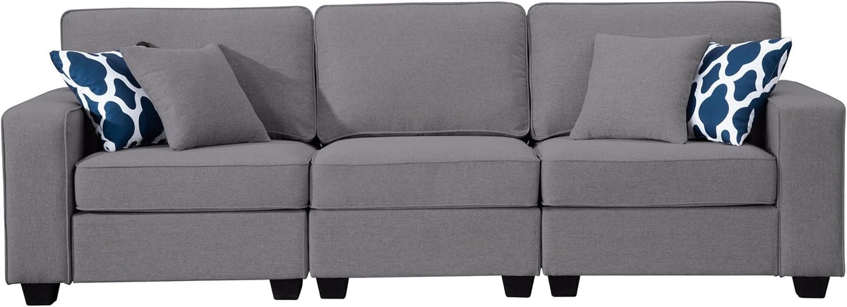Legend Vansen Modular Sectional Sofa L Shaped Couch with Ottoman Modern Reversible Corner Sectional Couch for Living Room