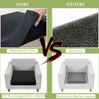 3 Pcs 45D Couch Cushion Support 22" x 22" x 2.4" Couch Cushion Replacement Couch Supports for Sagging Cushions High Density Rectangles Sofa Cushion Support for Furniture Seat Sagging Repair