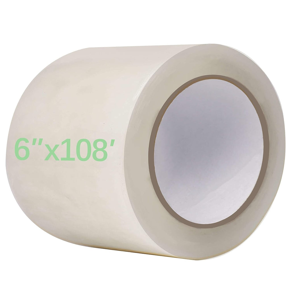 vensovo Greenhouse Covering Plastic Repair Tape - Heavy Duty 6″x108′ Garden Green House Sheeting, Plastic Polyethylene Film Repair Tape