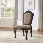 7-Piece Dining Set – Extendable Table with 4 Side Chairs & 2 Arm Chairs, Classic Farmhouse Dining Room Set (Espresso Finish)