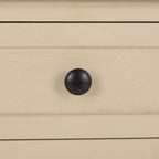 SAFAVIEH Home Collection – Damien Sand 6-Drawer Storage Bench, Mixed-Material Cottage Design, Fully Assembled (AMH5701G)
