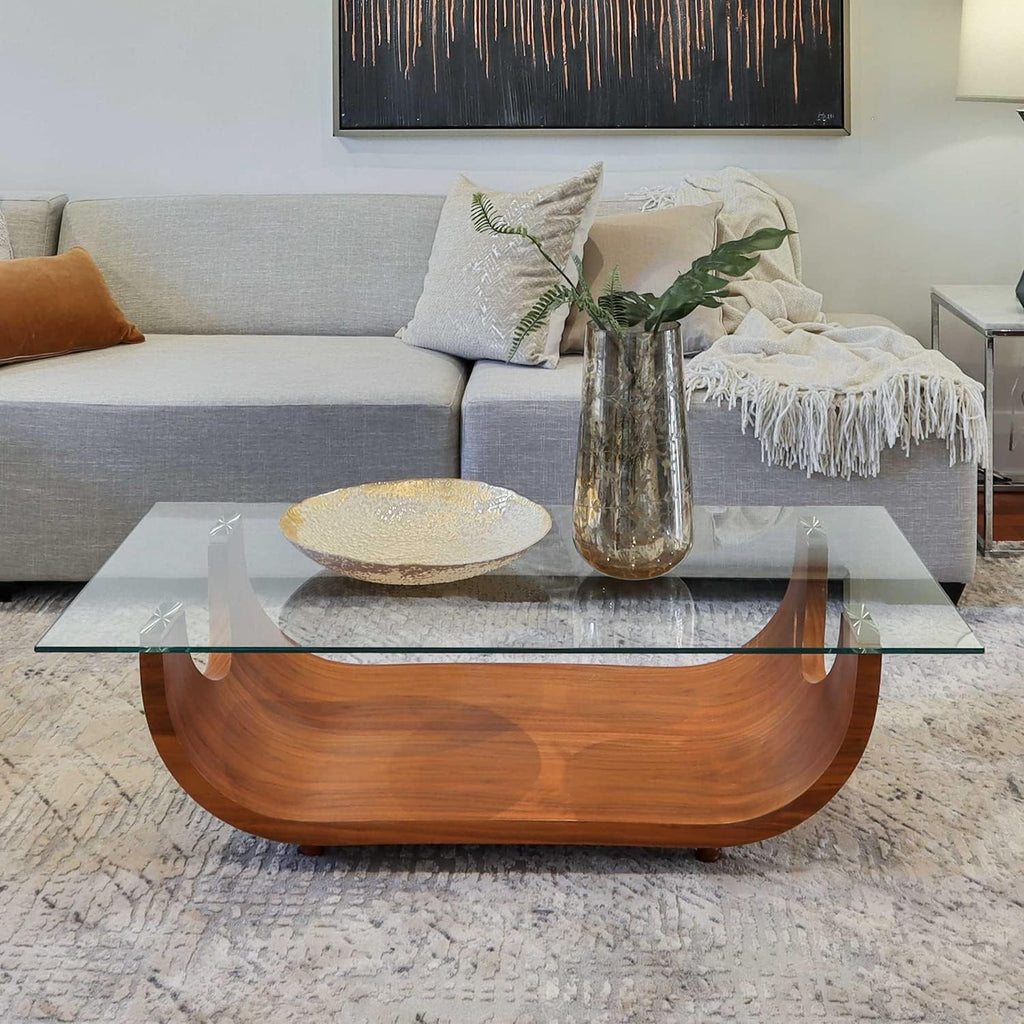 Glass Table Tops 1/8" Thick - 30" x 24" Rectangle Glass Tabletop with Seamed Edge - Replacement Tempered Glass Table top for Dining Table, Coffee Table, Office Table, Side Table