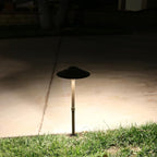 Lumina Lighting® 4W Landscape Lighting 12V Landscape Lights Low Voltage Landscape Path Lights Warm White Waterproof Outdoor Replaceable G4 LED Bulb for Garden Pathway Lawn Yard (Bronze) (8-Pack)