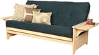 Kodiak Furniture Futon Set, Full, White