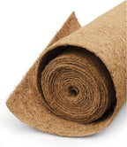 Coco Liner Roll, Extra Large 16x160 inch Natural Coconut Liners for Planter Flower Basket, Natural Coconut Fiber mat, Garden Decoration, Animal pet pad, Reptile Carpet