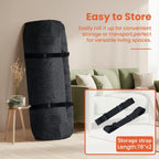 8" Futon Mattress Full Size, Futons Sofa Bed Sleeper Couch Bed, Roll Up Mattress with Shredded Foam & 2 Straps for Storage, Futon Floor Mattress for Living Room, Corduroy (Frame Not Included)