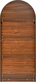 72" Tall Arched Kitchen Pantry Cabinet with Fluted Doors & 8 Shelves, Brown | Storage Cabinet with 3 Adjustable Shelves & Hidden Drawer, Versatile for Kitchen, Dining Room, Bathroom, Office