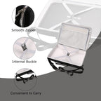 Tourmate Hard Storage Case for BOIFUN/YOTON/POFOTO/PJGCWB/WONNIE 17.5" Portable DVD Player，14'' 15.5" 15.7" 16.9" With Fixed Spring Rope EVA Box (Only Case)(Only BOX)