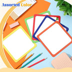 Dandat 10 Pcs Small Mirrors for Kids 6 x 6 Inch Square Shatter Proof Reflector Toddler Glass Plastic Reflector for Classroom DIY Craft Preschool Facial Expression (Multicolor)
