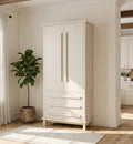 Christopher Knight Home Chenny 70''H Wooden Kitchen Pantry Cabinet, Storage Cabinet with Adjustable Shelves, 6 Door Internal Storage Compartments & 3 Drawers, Freestanding Cupboard Cabinet, White