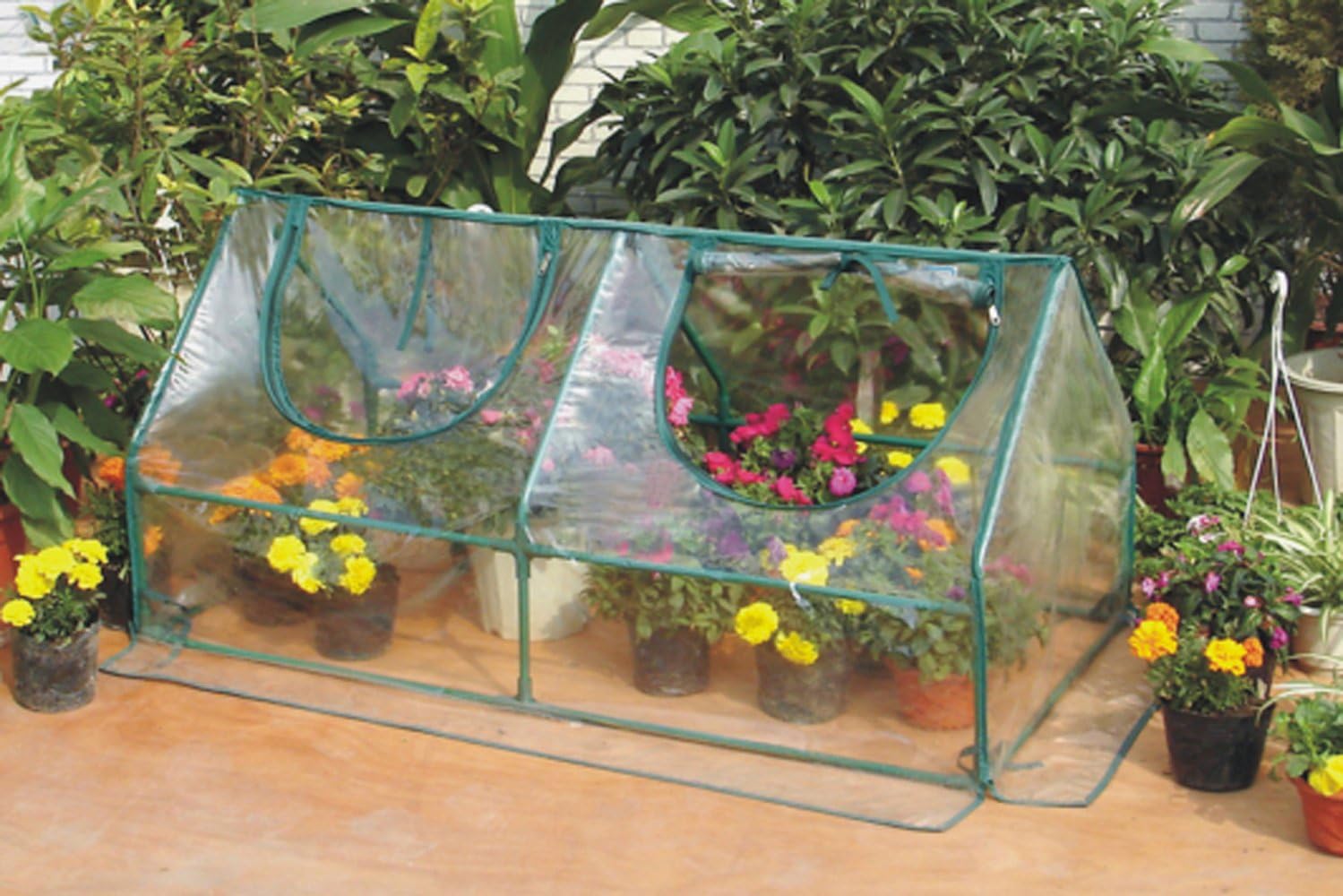 Zenport SH3212A Garden Cold Frame Greenhouse Cloche - 3 Pack