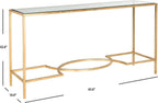 Safavieh Home Collection Inga Gold Console Table