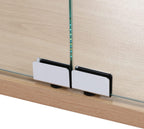 不二貿易(Fujiboeki) Fuji Boeki 72801 Collection Case, Figure Case, 3 Tiers, Width 23.8 x Depth 14.4 x Height 33.5 inches (60.5 x 36.5 x 85 cm), Natural, Wide, Rear Mirror, Assembly Required
