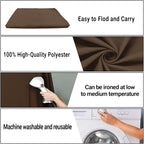 10x10FT Brown Screen Background for Photography,High Density, Wrinkle Resistant, Photo Video Studio Banner