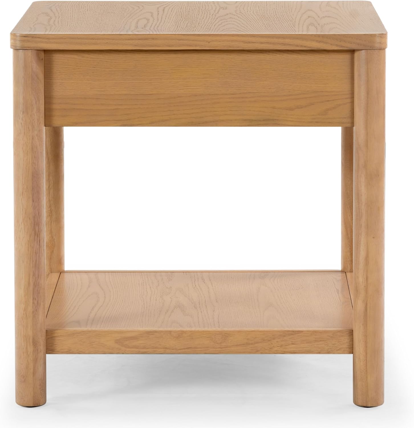 SAFAVIEH Couture Collection Jaylessa Natural 1-Drawer Nightstand Accent End Table