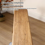 19“ Farmhouse Wooden Living Room Dining Indoor Multifunctional Elm Benches Wood Kitchen Entryway Solid Wood Bench for Hallway 50cm