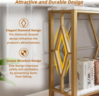 HOMISSUE 55 Inch Modern Entryway Console Table, White & Gold Faux Marble Top Engineered Wood Sofa Table with 2-Tier Open Storage, Entry Table for Hallway & Living Room