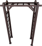 Bronze Modern Aluminum Garden Arbor Arch