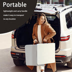 4 Feet Folding Table Adjustable Height with Carry Handle, Steel Legs | Heavy Duty | Lightweight Portable | Perfect for Party, Dining, Wedding, Events, Picnic Indoor, Outdoor, Camping, Utility-10P