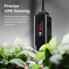 Spider Farmer GGS AC5 Power Strip Kits, 5 AC Smart APP-Based Controls Outlets, 3 in 1 Soil Sensor, Temp Humid Light Sensor, for Indoor Grow Tent and Room