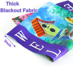 Welcome spring summer bird flags for outside 28x40 double sided, summer house flags, Large Flags Outdoor flags for outside decoration