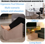 Version that Modern Pouf Ottoman,Relax Stool,Floor Poufs for Couch