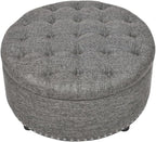 Tufted Storage Ottoman