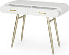 Accent Table, Set of 2 Nesting Tables, Space-Saving Side Tables for Living Room, Modern End Tables with Storage, Wood and Black Finish