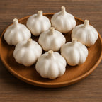 Garlic Bulbs for Seed - Fresh California SOFTNECK Garlic for Planting - Grow Your Own Garlic (5 Bulbs)