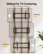 monTEK Heavy Duty Tilting TV Wall Mount for 55–105" Large TVs up to 200lbs | Tilt TV Mount,Low Profile,Swivel Adjustment,6.8" Extension, Max VESA 1000x600mm, Fits 16"/18"/24"/32" Studs,Quick Release