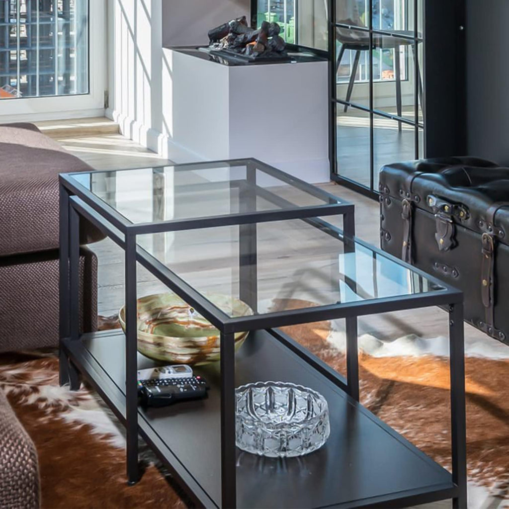 Glass Table Tops 1/8" Thick - 30" x 24" Rectangle Glass Tabletop with Seamed Edge - Replacement Tempered Glass Table top for Dining Table, Coffee Table, Office Table, Side Table