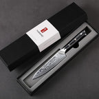 Professional Utility knife 5 Inch - Classic Damascus Japanese VG-10 Steel Kitchen Knives