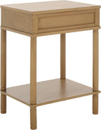 SAFAVIEH Home Collection Thurston Desert Brown 1-Drawer Accent Table