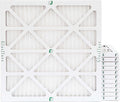 Glasfloss ZL 16x16x1 MERV 13 (FPR 10) Air Filters for AC and Furnace. Case of 12. Actual Size: 15-1/2 x 15-1/2 x 7/8