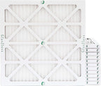 Glasfloss ZL 16x16x1 MERV 13 (FPR 10) Air Filters for AC and Furnace. Case of 12. Actual Size: 15-1/2 x 15-1/2 x 7/8