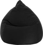 Gouchee Home Easy Collection Bean Bag Chair for Kids and Adults - Ink - Beanbag Couch for Indoor Living Spaces - Cozy Chair, Stylish, and Comfy Lazy Sofa Chair for Reading, Gaming, and More