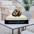 Decorative Books for Home Decor - Coffee Table Books Decor-2Pcs Linen Decorative Boxes, Aesthetic Fake/Faux Book for Modern Home,shelf décor or Mantle Decor,for Jewelry Box and Photo Storage