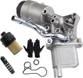 Engine Oil Filter Housing assembly Compatible with 2011-2018 1.4L Turbo Chevrolet Cruze Sonic Trax Buick Encore